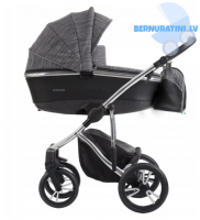 Bebetto Bresso Premium - Silver 02 Bērnu universālie rati